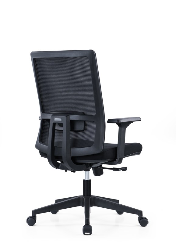 Adjustable Mid Back 2D Armrest Executive Swivel Mesh Drafting Office Chair for Commercial