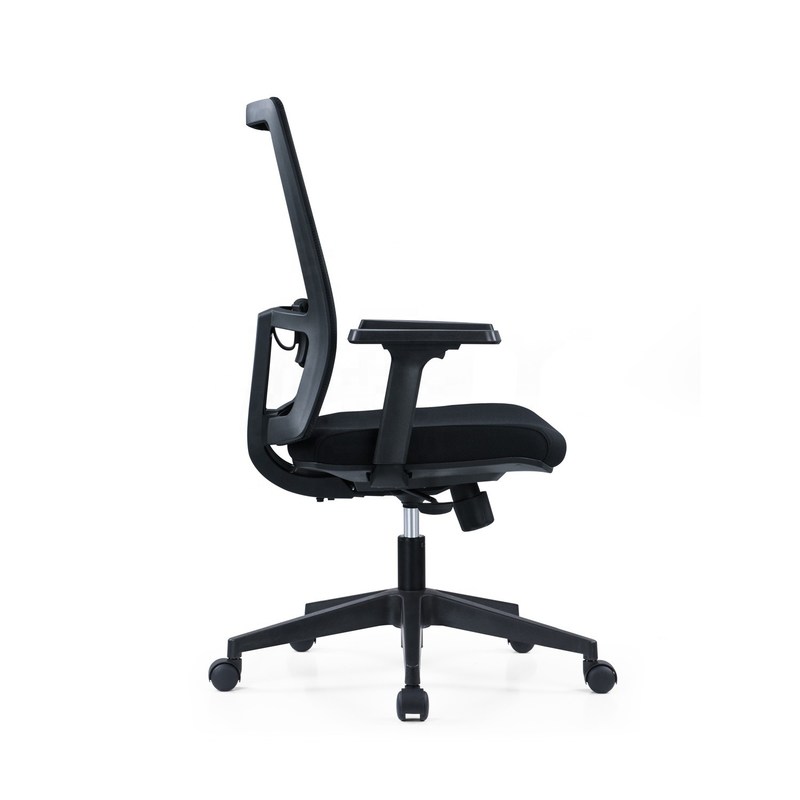 Adjustable Mid Back 2D Armrest Executive Swivel Mesh Drafting Office Chair for Commercial