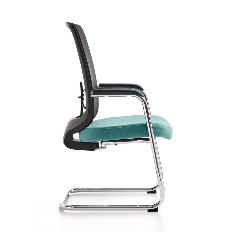 Commercial Furniture Mid Back Gas Lifting Swivel Office Chair for Staff and Visitors