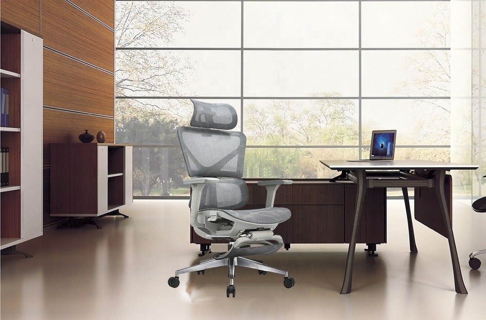 Mesh Fabric Executive Chair cao cấp ghế văn phòng xoay với hỗ trợ lưng điều chỉnh