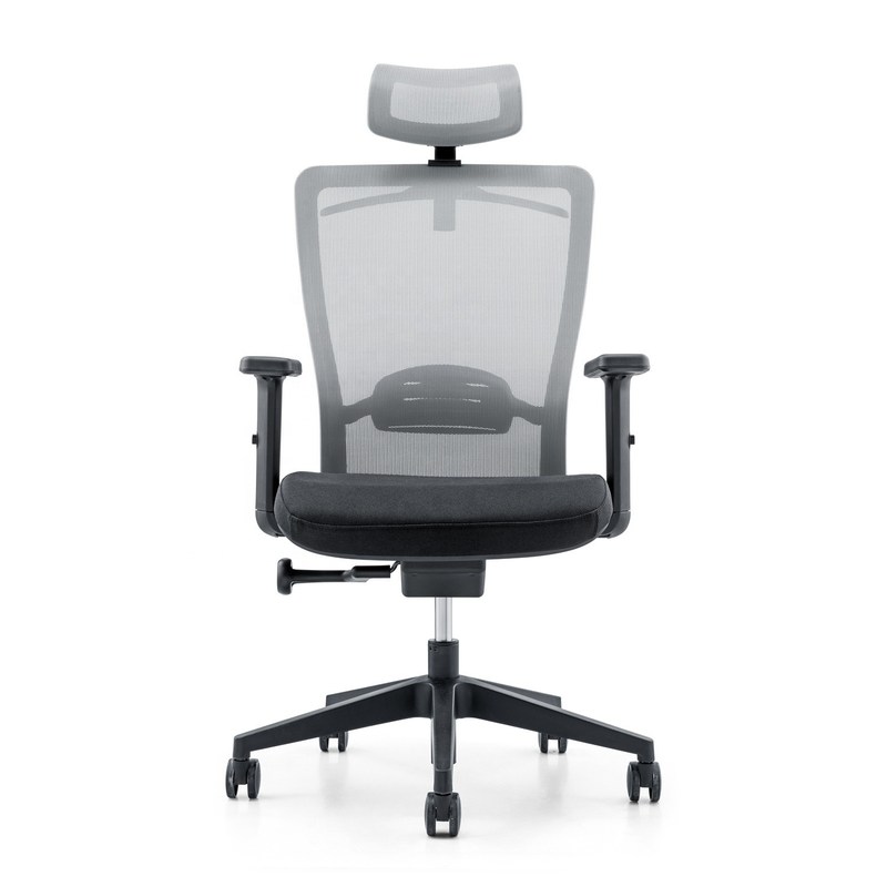 Adjustable Armrest Modern Swivel High Back Ergonomic Mesh Office Chair 650*690*1150-1250mm