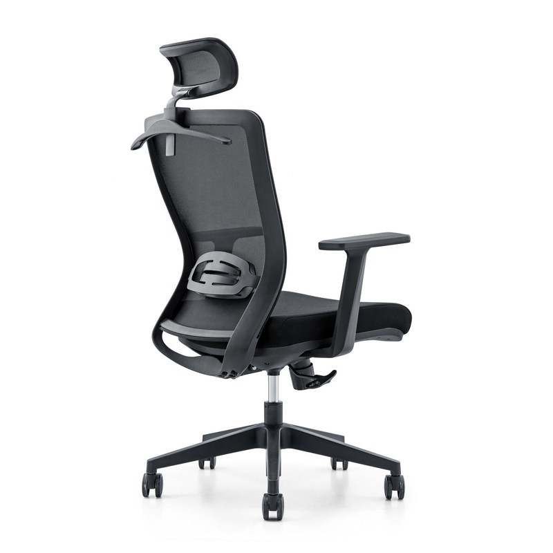 650*690*1150-1250mm Ghế văn phòng sang trọng có thể điều chỉnh với vải lưới và dựa cánh tay cố định