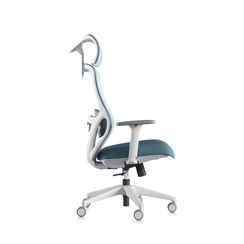 Ghế quay cao có thể điều chỉnh với hỗ trợ cánh tay 3D và đệm ghế thoải mái