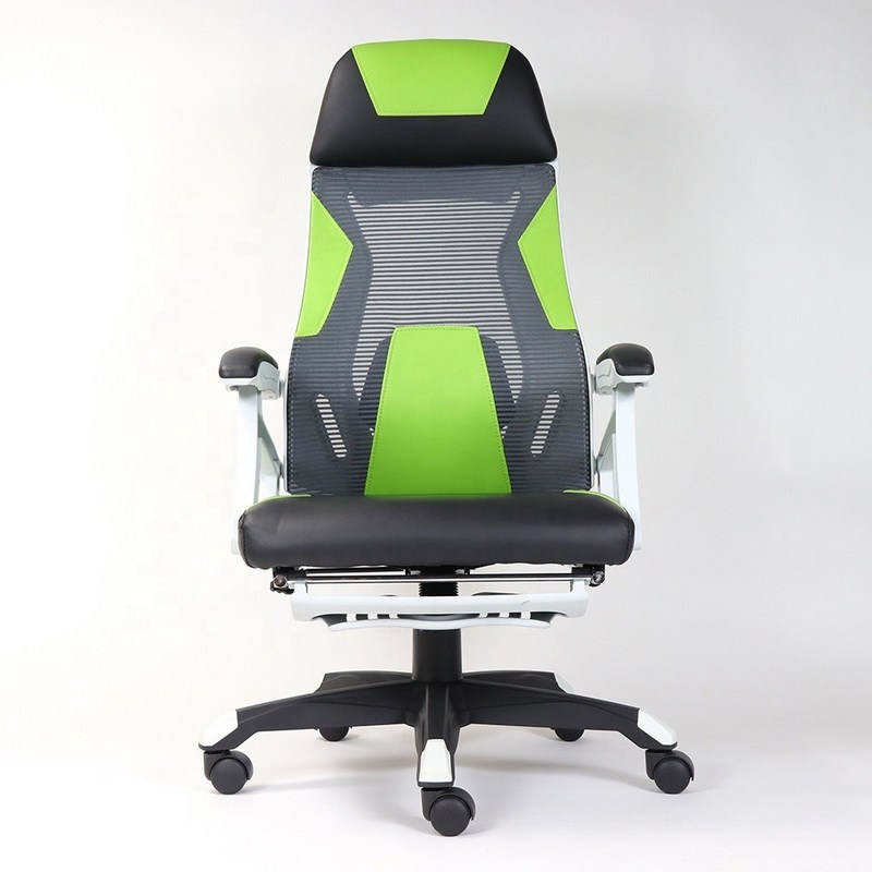 Tùy chỉnh Ghế văn phòng xoay lưng lưới vải màu Cam cho Phòng họp