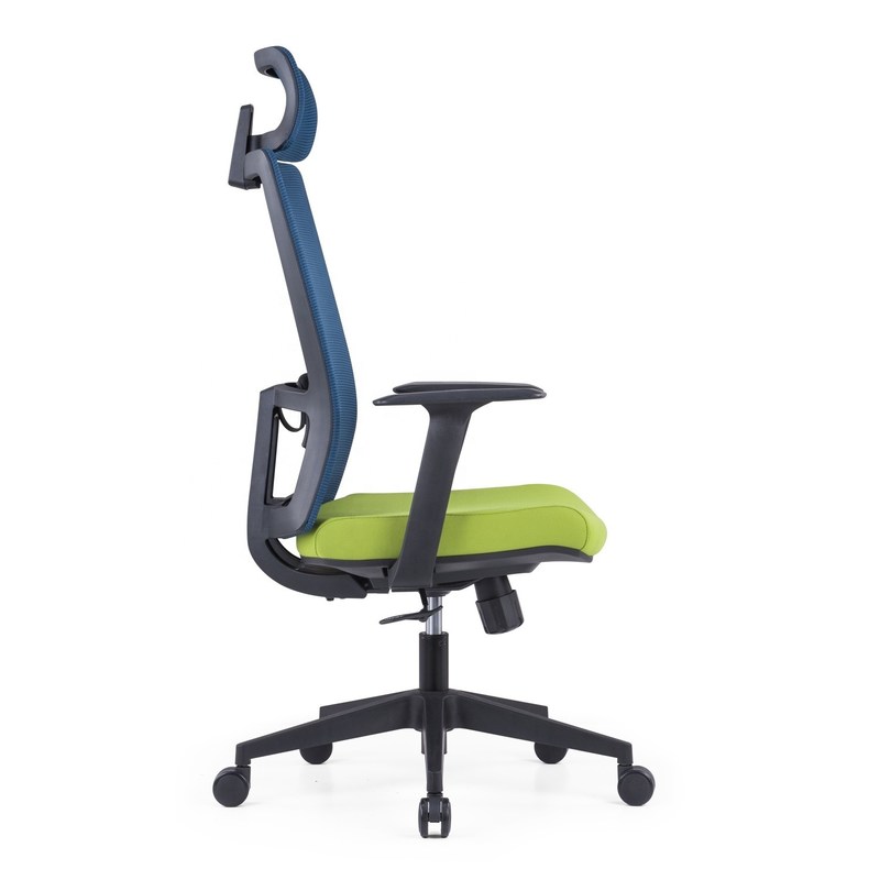 Foshan Revolving Work Plastic Swivel Staff Computer Executive Mesh Ergonomic Office Chair 580*640*1150-1250mm