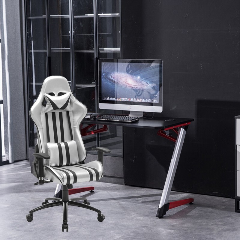 Ghế chơi game có tựa lưng điều chỉnh được cho nhân viên thể thao điện tử tại văn phòng/căn hộ/trường học