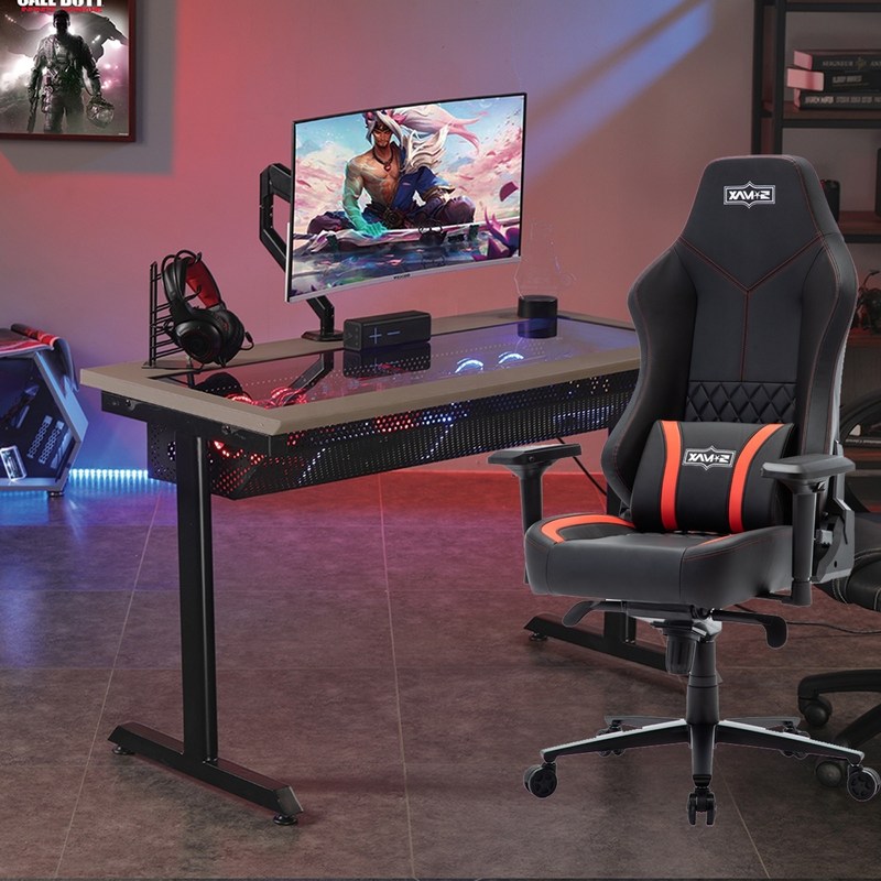 19 Butterfly Mechanism Executive Chair Y-SEATER 625-BR PU Da ghế chơi game thể thao điện tử