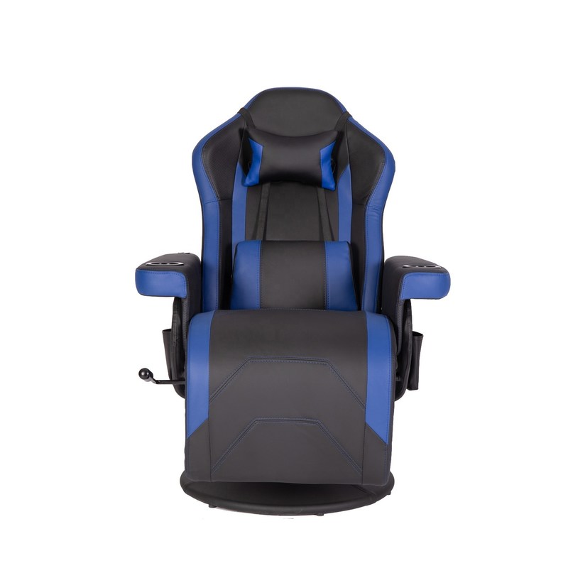 ODM Luxury Gaming Chair With Cup Holder Red Racing Style Leather Ergonomic Seat Swivel Office Sofa