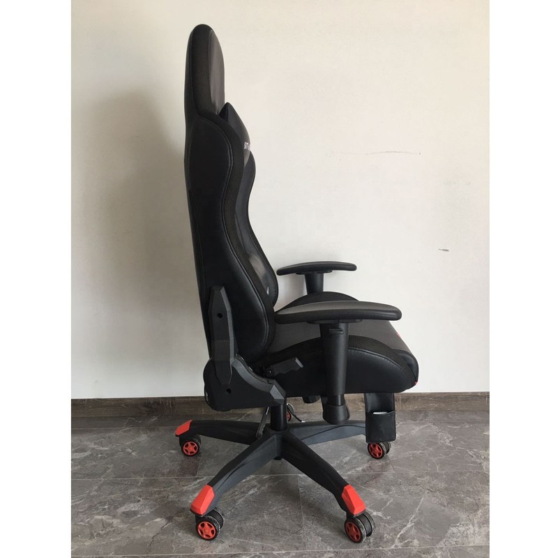 Kiểu công nghiệp HCYZ RGB LED Light Computer Chair Executive Gaming Chair với da PU